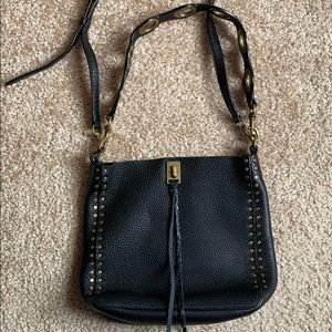 Rebecca Minkoff black studded Darren bag